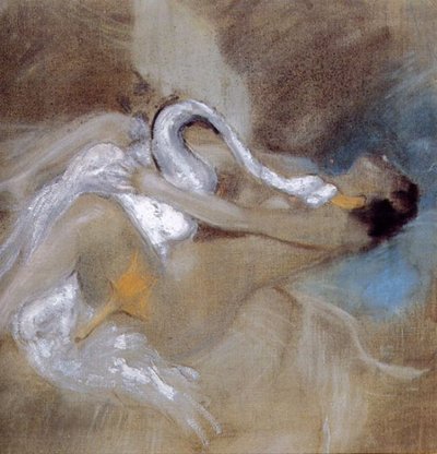 Leda with Swan by Giovanni Boldini